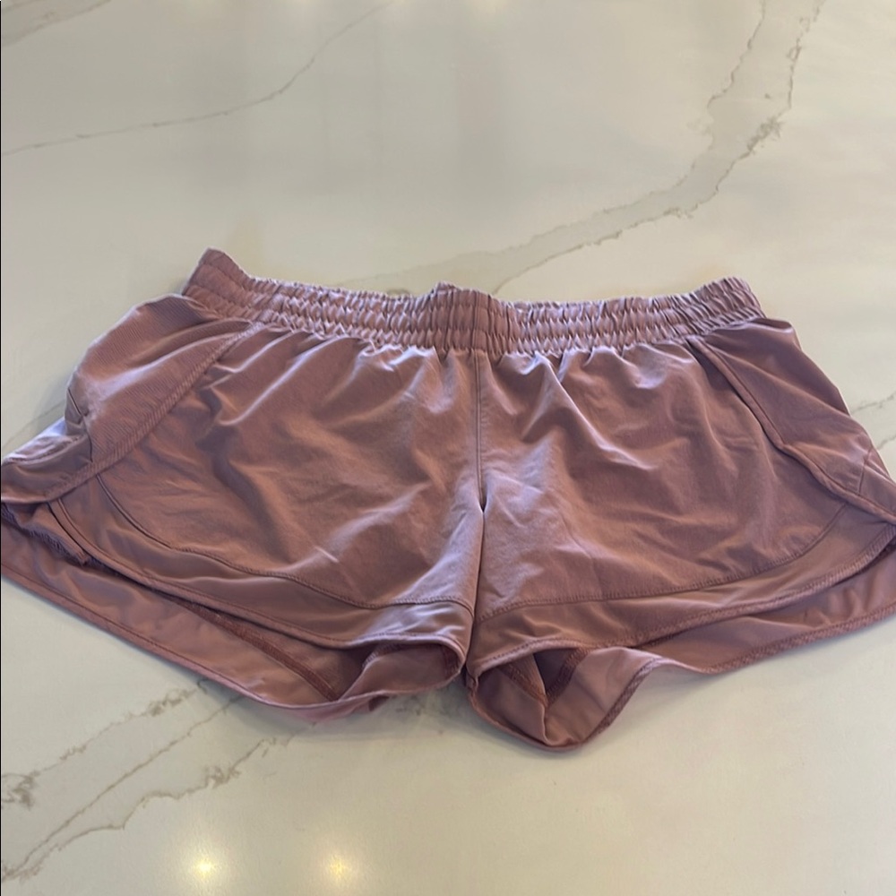 Athleta Pink Athletic Shorts Lightweight Moisture-Wicking